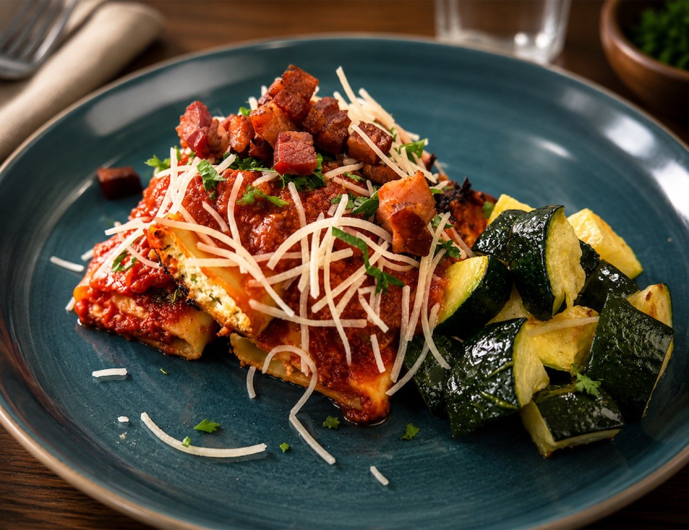 Baked Manicotti